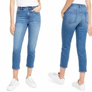 OAT High Rise Straight Crop Jeans Size 25